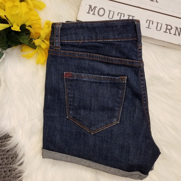 BDG ❤ Metal Studded Denim Cuffed Shorts Sz 4 - Picture 5 of 8